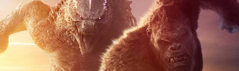 Cartaz de divulgação de 'Godzilla vs. Kong: O Novo Império'