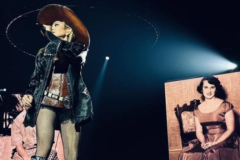 Madonna conta o que dizia para mãe durante homenagem em turnê: 'Espero que você esteja orgulhosa de mim'