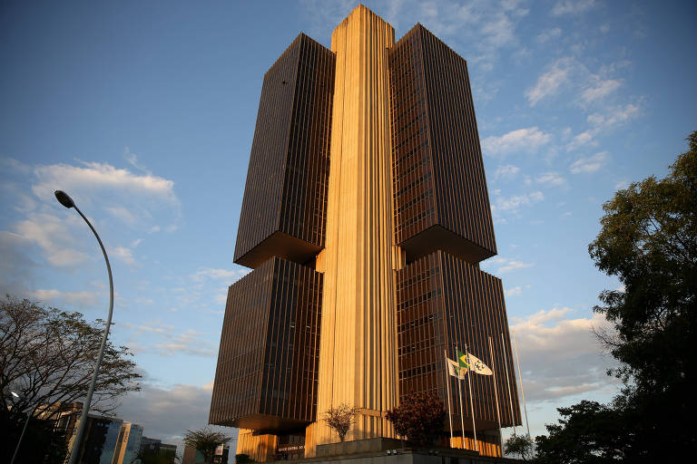 Prédio do Banco Central em Brasília. Focus projeta que Selic fechará o ano em 9,75%, sendo a segunda semana consecutiva de aumento. 