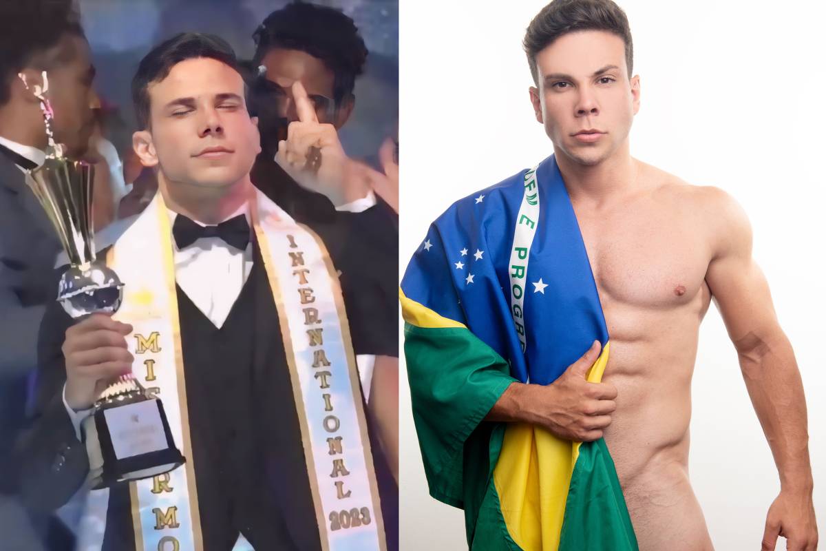 Pai de uma menina, brasileiro conquista 3º título do país no Mister Model International 2024