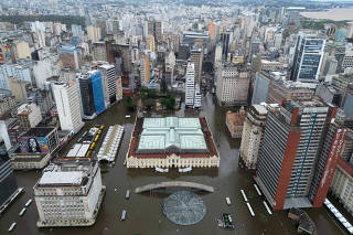 Flooding due to heavy rains in Rio Grande do Sul