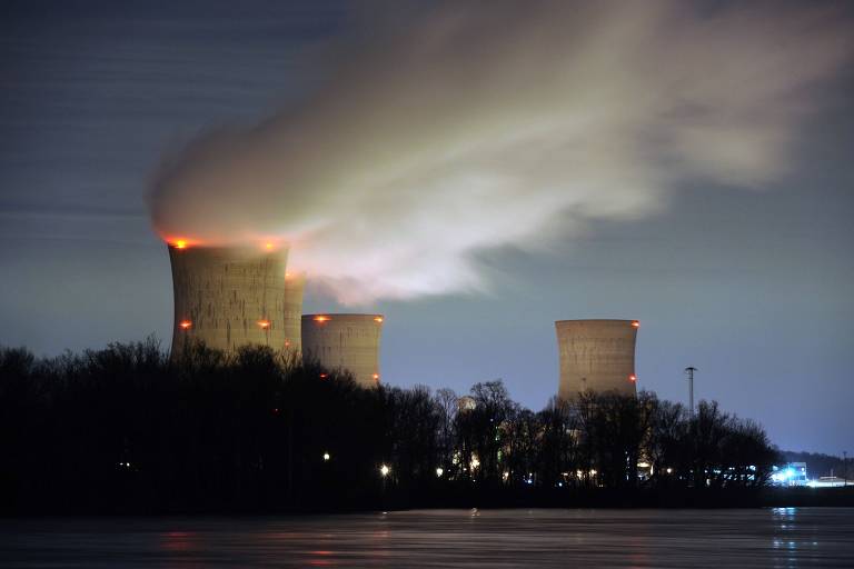 A usina nuclear americana de Three Mile Island, na Pensilvânia, palco de um acidente em 1979