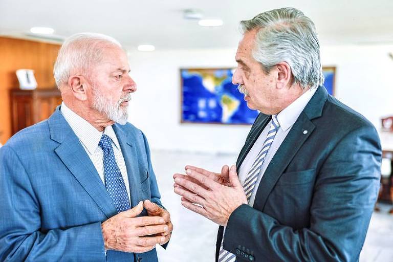 Ex-presidente da Argentina manifesta apoio ao RS em encontro com Lula