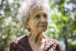 The Nobel laureate author Alice Munro, at home in Clinton, Ontario, Canada, on June 23, 2013. (Ian Willms/The New York Times)