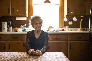 The Nobel laureate author Alice Munro, at home in Clinton, Ontario, Canada, on June 23, 2013. (Ian Willms/The New York Times)