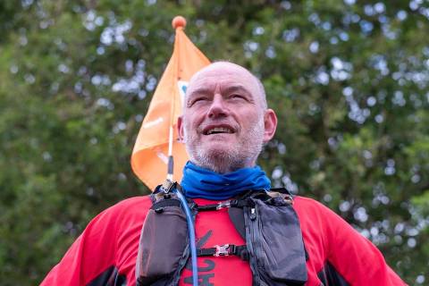 O conferencista e patrono da ONG Team for the Planet, Philippe Moreau, 62, vai correr 42 maratonas em 42 dias em prol do planeta