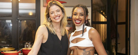 Agatha Moreira e Gabz na preparação de elenco de 'Mania de Você', próxima novela das nove da Globo