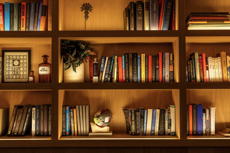 Biblioteca da sede da OpenAI, em San Francisco, nos EUA