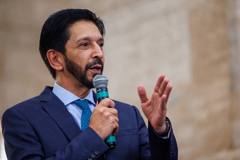 Nunes durante a posse de Aldo Rebelo e José Renato Nalini como secretários da Prefeitura de São Paulo, em fevereiro