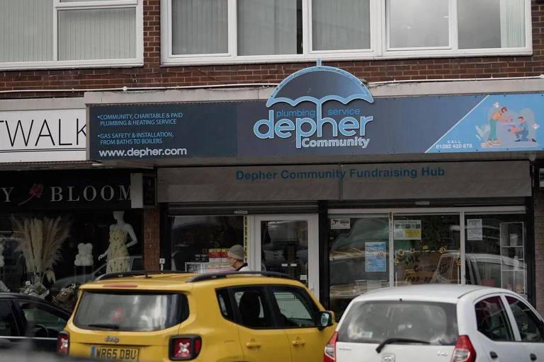 A fachada da Depher
