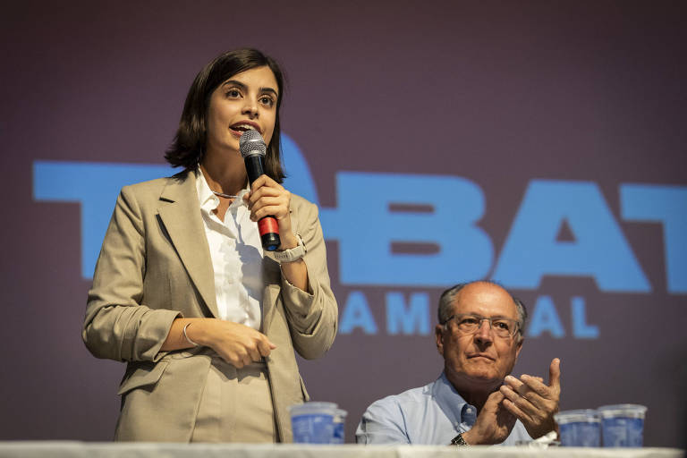 Alckmin quer PSDB com Tabata e leva ex-tucanos para campanha da aliada