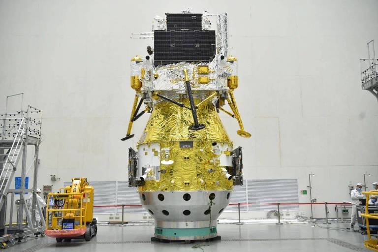 Já em órbita lunar, missão chinesa terá minirrover-surpresa