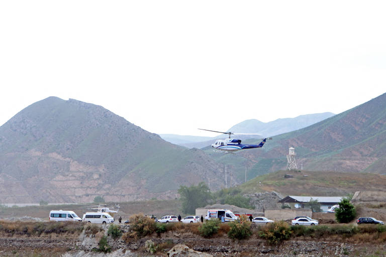Queda de helicóptero mata o presidente do Irã, Ebrahim Raisi