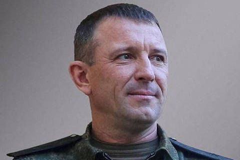 Major General Ivan Popov, former commander of Russia's 58th army, is seen in this image released on June 9, 2023. Russian Defence Ministry/Handout via REUTERS  ATTENTION EDITORS - THIS IMAGE WAS PROVIDED BY A THIRD PARTY. NO RESALES. NO ARCHIVES. MANDATORY CREDIT. ORG XMIT: AAA