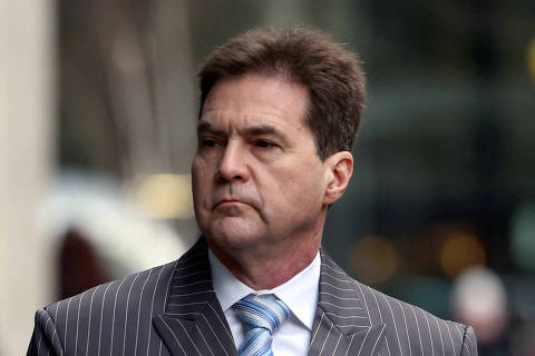 FILE PHOTO: Australian computer scientist Craig Wright arrives at the Rolls Building of the High Court in London, Britain, February 5, 2024. REUTERS/Hannah McKay/File Photo ORG XMIT: FW1