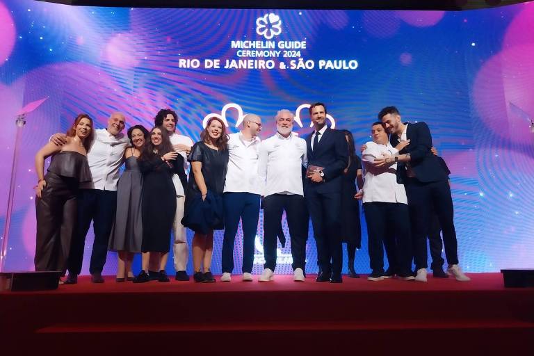 Cerimônia de premiação do Guia Michelin Rio e São Paulo 2024