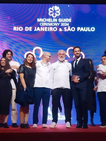 Cerimônia de premiação do Guia Michelin Rio e São Paulo 2024