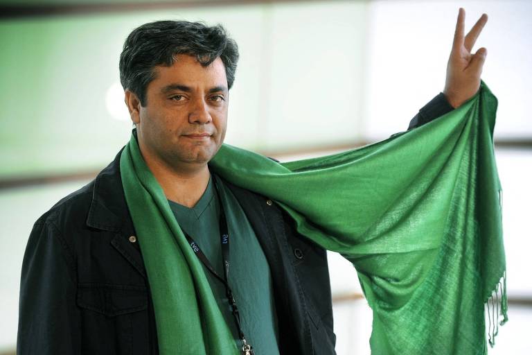O diretor iraniano Mohammad Rasoulof durante o Festival Internacional de Cinema de San Sebastián de 2022