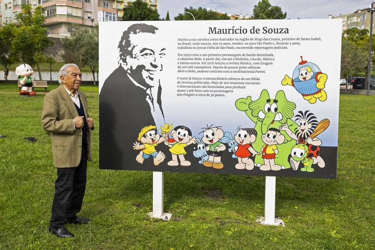 Amadora, em Portugal, tem Parque da Mônica público