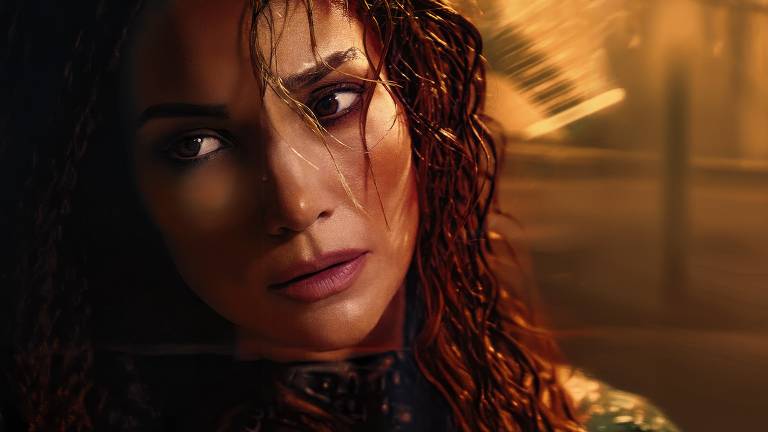 Jennifer Lopez em cena do filme 'Atlas'