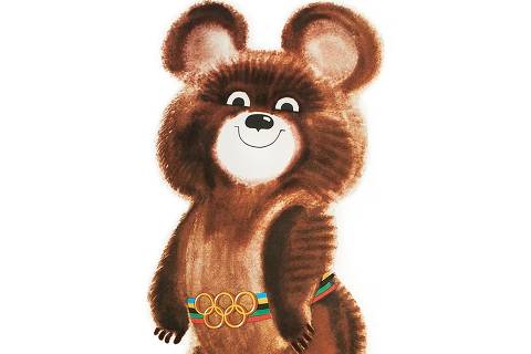 Ursinho Misha, mascote dos Jogos Olímpicos de 1980