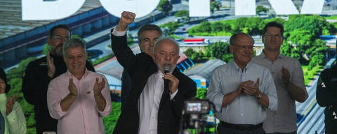 SAO PAULO - SP - 25/05/2024 - PODER - O Presidente Lula inaugura trecho da Rodovia Presidente Dutra.  Foto Marlene Bergamo/ Folhapress - 0117