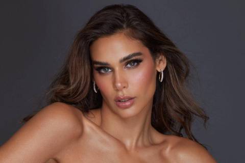 A modelo e atriz Magalí Benejam Corthey é a Miss Argentina 2024