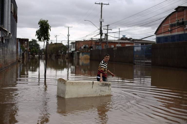 Como Porto Alegre ficou debaixo d'água