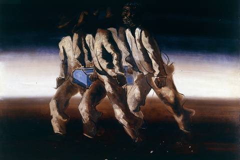A obra 'Enterro', de 1940, de Candido Portinari