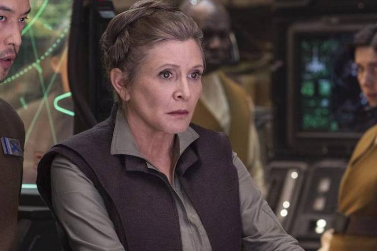 Carrie Fisher nos novos filmes da franquia "Star Wars"