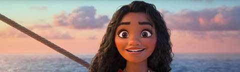 Cena do trailer da animação 'Moana 2', filme da Disney