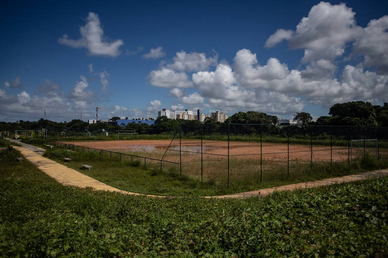 Parque Alameda dos Ingazeiros, no centro de Lauro de Freitas