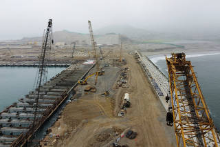 FILE PHOTO: China widens South America trade highway with Silk Road mega port
