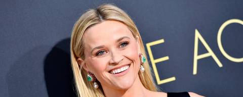 US actress Reese Witherspoon attends the 49th AFI Life Achievement Award honoring Australian actress Nicole Kidman at the Dolby Theatre in Hollywood, California, on April 27, 2024. (Photo by VALERIE MACON / AFP)