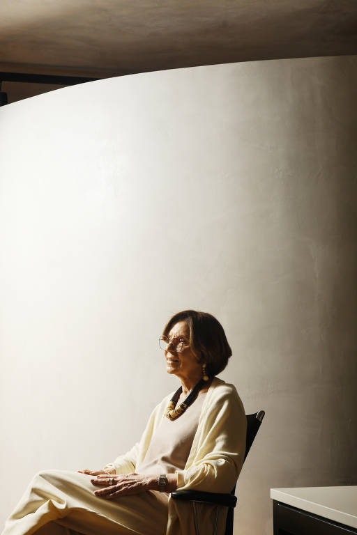 Neca Setubal na sede da Fundação Tide Setubal, em São Paulo