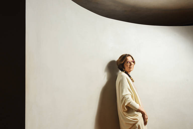 Neca Setubal na sede da Fundação Tide Setubal, em São Paulo