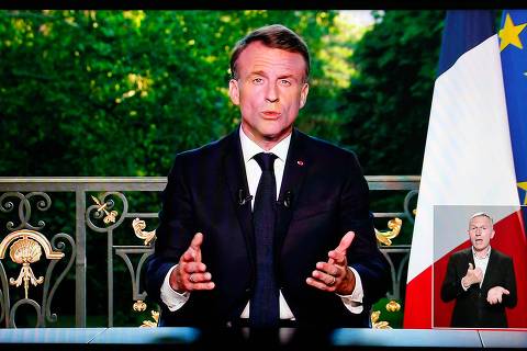 Macron reage a atropelo em votação do Parlamento Europeu e dissolve Assembleia Nacional