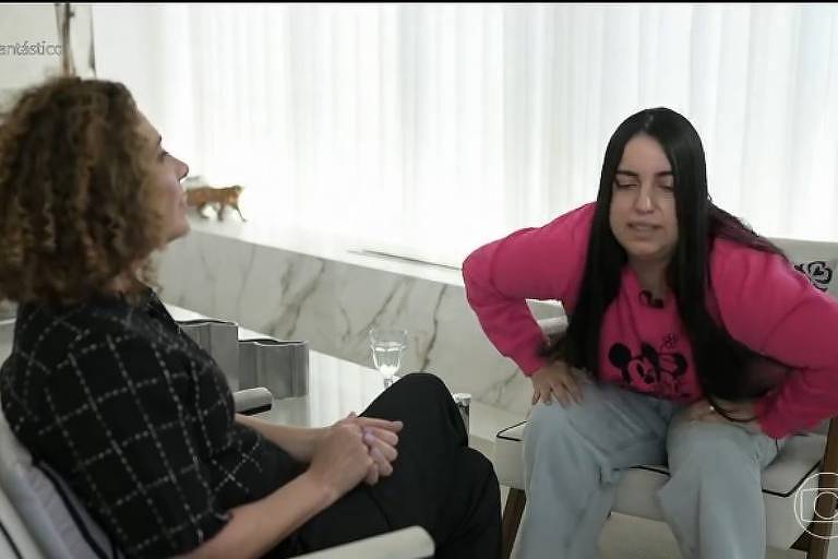 Natalia Becker deixa entrevista após pergunta de repórter do Fantástico