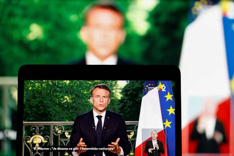 Eleição interrompe plano de Macron de liderar a Europa