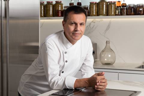 Chef Oriol Castro, do Disfrutar, restaurante de Barcelona eleito o melhor do mundo em 2024 pelo ranking 50 Best