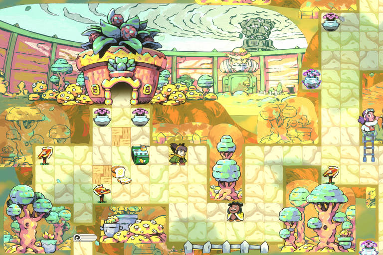Imagem do jogo 'Arranger: A Role-Puzzling Adventure', destaque do Summer Game Fest