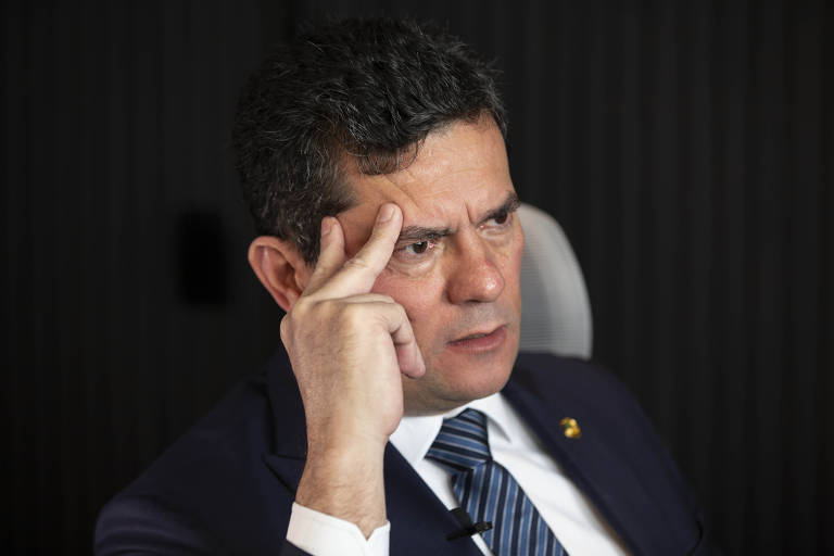 Sergio Moro em entrevista à Folha