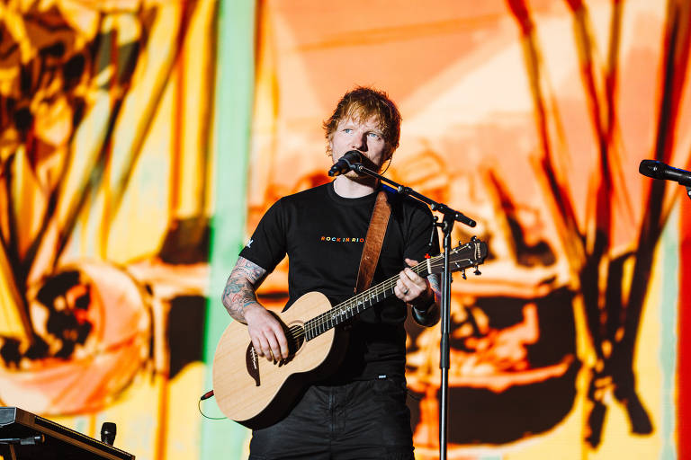 Ed Sheeran faz show na edição de 2024 do Rock in Rio Lisboa