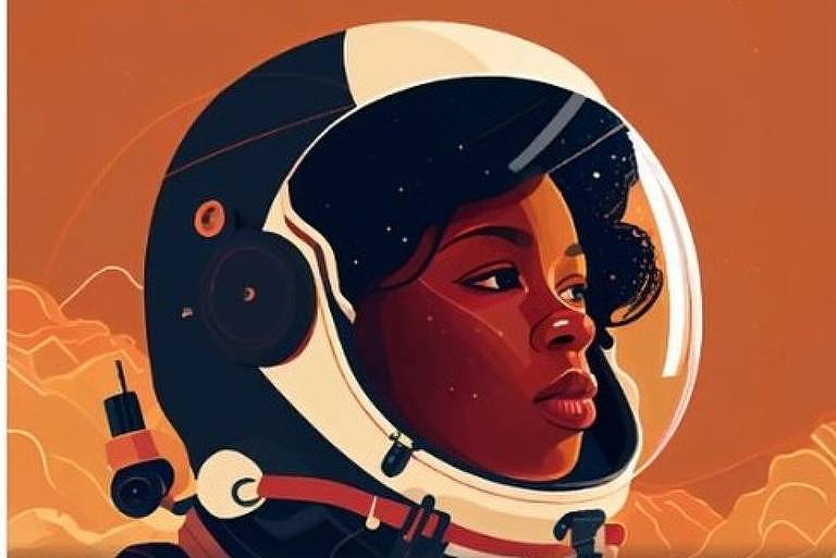 Imagem de astronauta preta para falar de 1ª mulher no espaço gera ruído e comentários irônicos