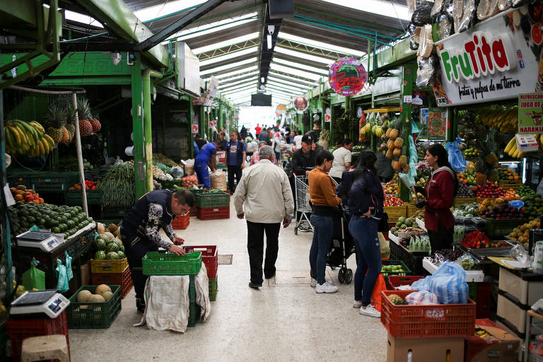 Veja imagens do Mercado de Paloquemao, em Bogotá