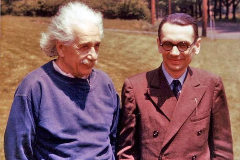 Albert Einstein e Kurt Gödel