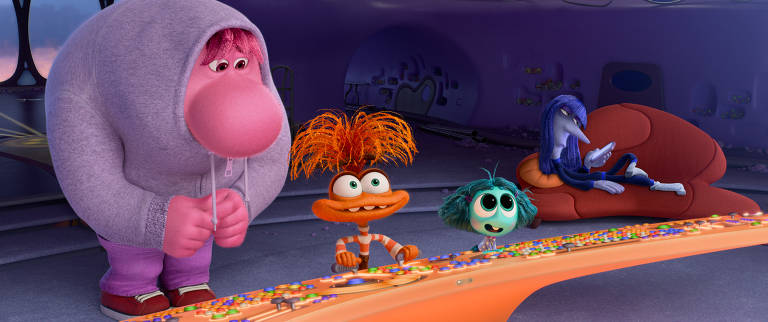 Veja cenas de 'Divertida Mente 2', novo filme da Pixar