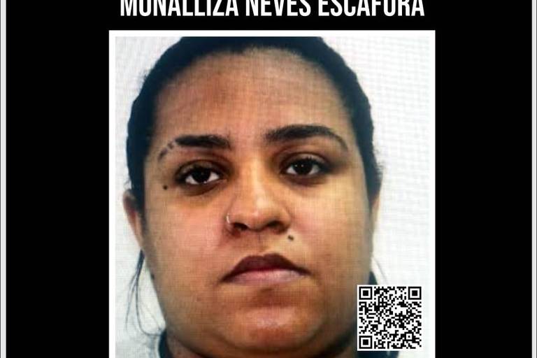 Monalliza Escafura, presa por suspeita de extorsão