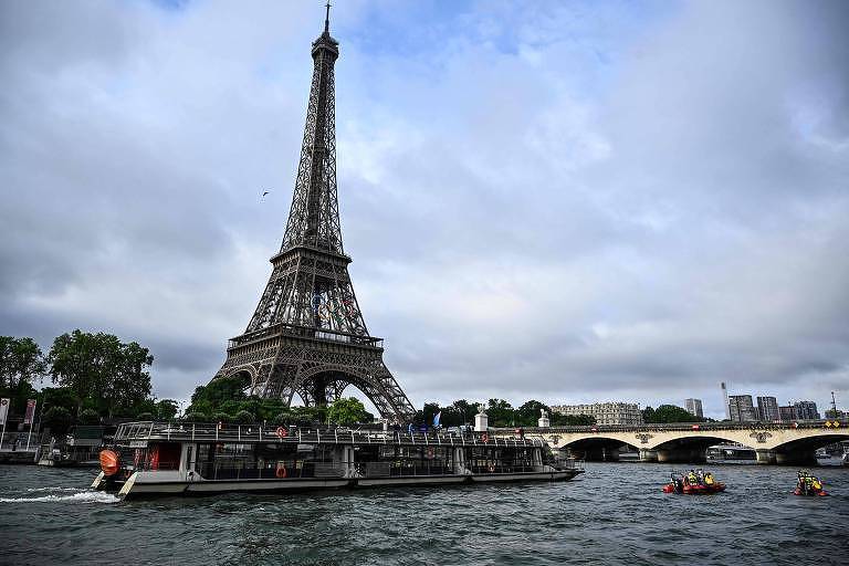 Com chegada das Olimpíadas, centro de Paris tem vasta operação de segurança