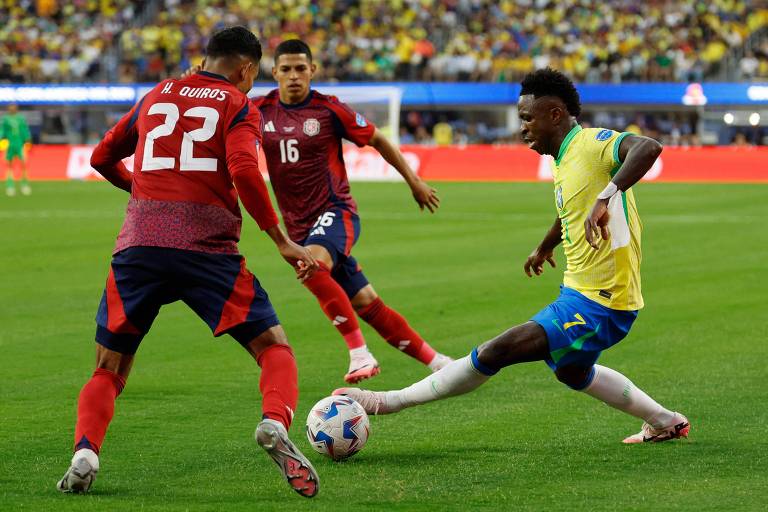 Brasil esbarra na retranca da Costa Rica e estreia com empate na Copa América